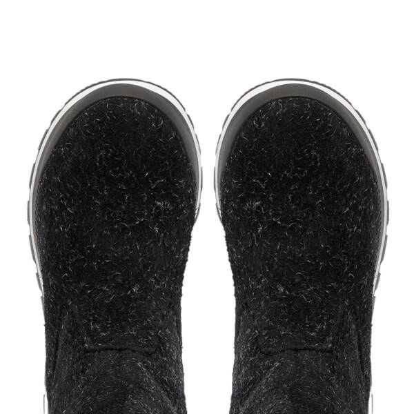 Siyah Deri Kadın Casual Bot - K24K1BT67520-A23 - 5