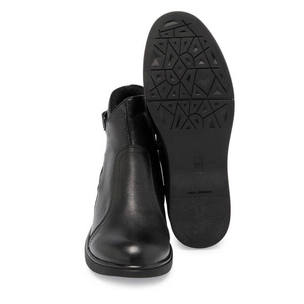 Siyah Deri Kadın Casual Bot - K24K1BT67531-A23 - 4