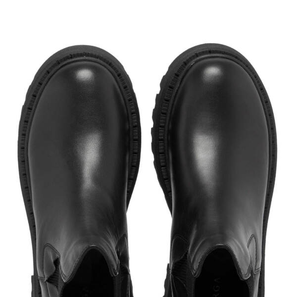 Siyah Deri Kadın Casual Bot - K24K1BT67546-A23 - 5