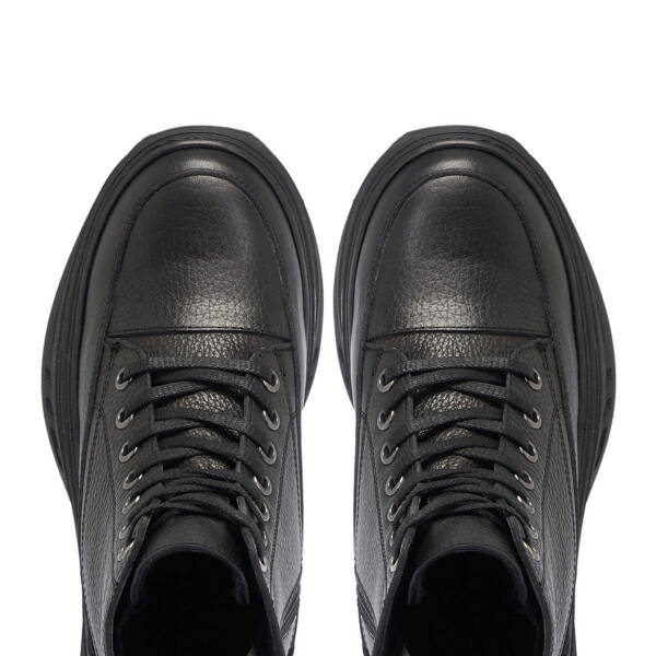 Siyah Deri Kadın Casual Bot - K24K1BT67550-A41 - 5