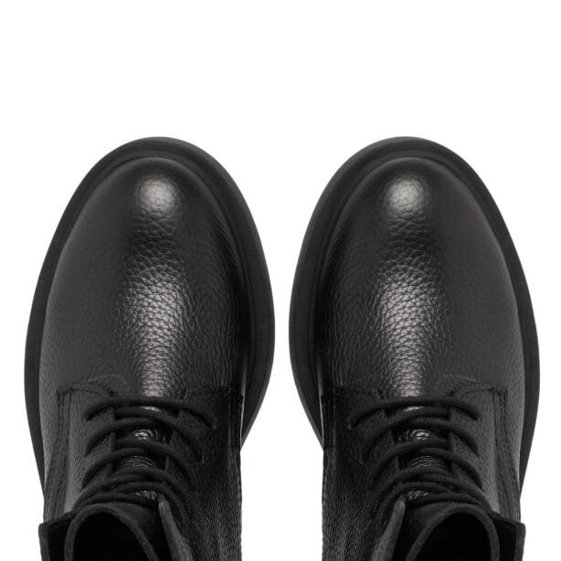 Siyah Deri Kadın Casual Bot - K24K1BT67615-A41 - Tergan