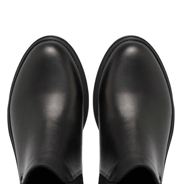 Siyah Deri Kadın Casual Bot - K24K1BT67620-A23 - 5