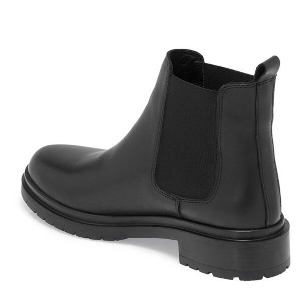 Siyah Deri Kadın Casual Bot - K24K1BT67620-A23 - 2