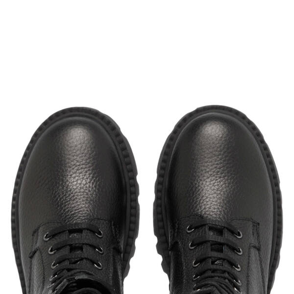 Siyah Deri Kadın Casual Bot - K24K1BT67621-A41 - 5