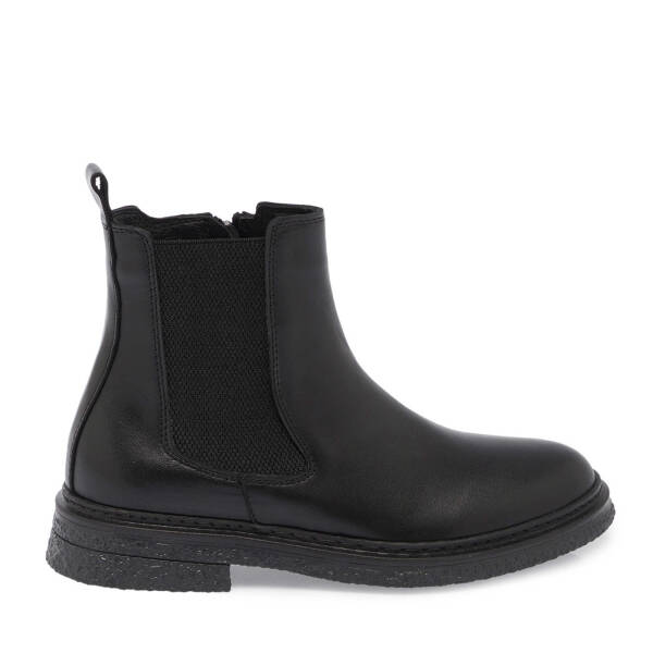 Siyah Deri Kadın Casual Bot - K24K1BT67662-A23 - 3