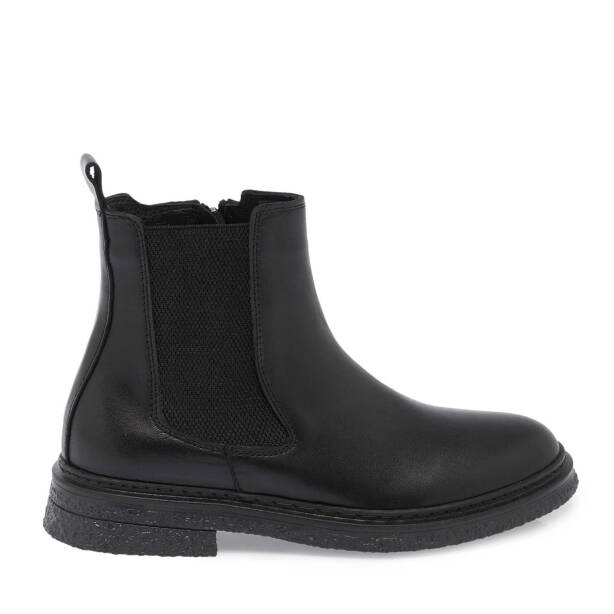 Siyah Deri Kadın Casual Bot - K24K1BT67662-A23 - 3