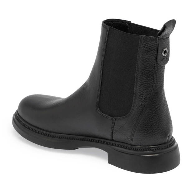 Siyah Deri Kadın Casual Bot - K24K1BT67676-A41 - 2