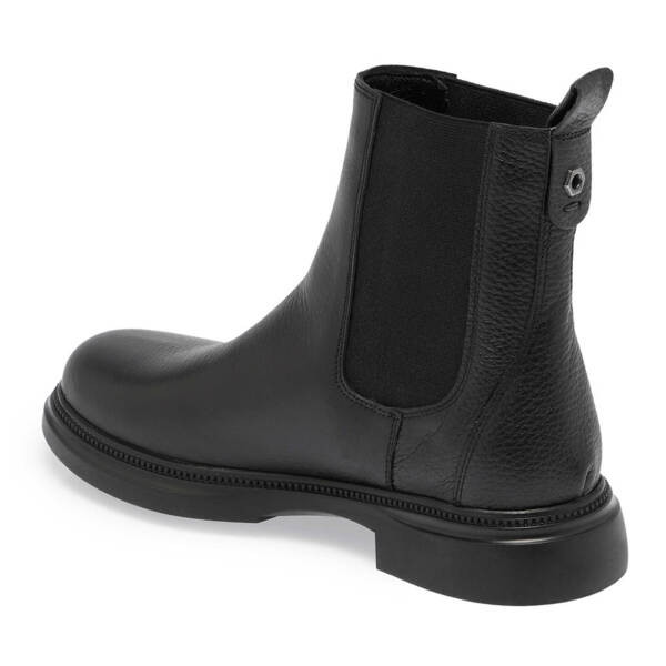 Siyah Deri Kadın Casual Bot - K24K1BT67676-A41 - 2