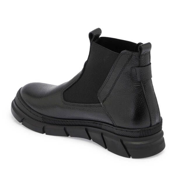 Siyah Deri Kadın Casual Bot - K24K1BT67685-A41 - 2