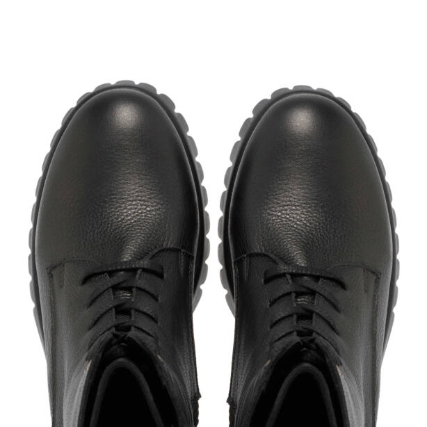 Siyah Deri Kadın Casual Bot - K24K1BT67690-A41 - 5