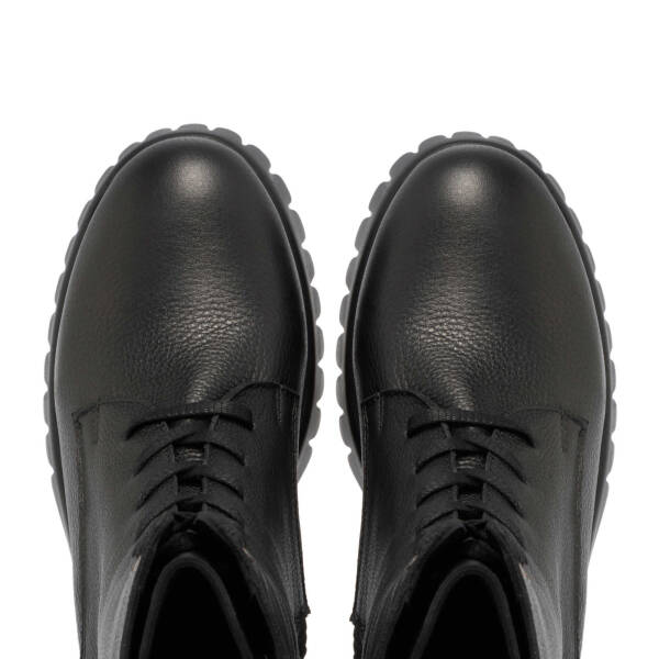 Siyah Deri Kadın Casual Bot - K24K1BT67690-A41 - 5