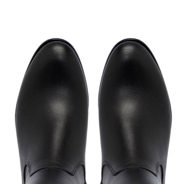 Siyah Deri Kadın Çizme - K25K1CM68150-A23 - 5