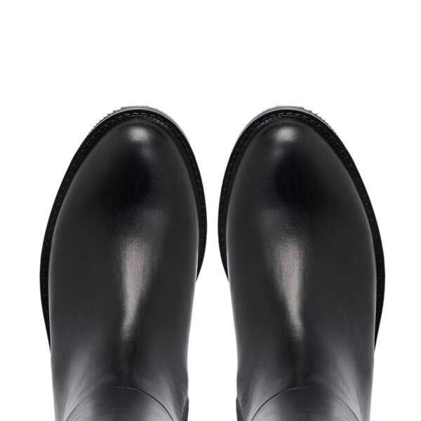 Siyah Hakiki Deri Kadın Çizme - K25K1CM68283-A23 - 5
