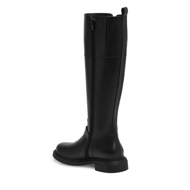 Siyah Hakiki Deri Kadın Çizme - K25K1CM68345-A23 - 2