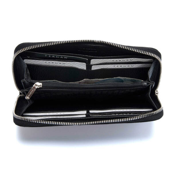 Siyah Hakiki Deri Kadın Cüzdan - S1CB00005734-A41 - 3