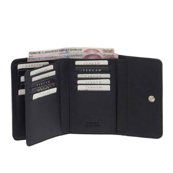 Siyah Deri Kadın Cüzdan - S1CB00005788-A85 - 2