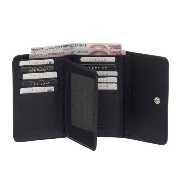 Siyah Deri Kadın Cüzdan - S1CB00005788-A85 - 3