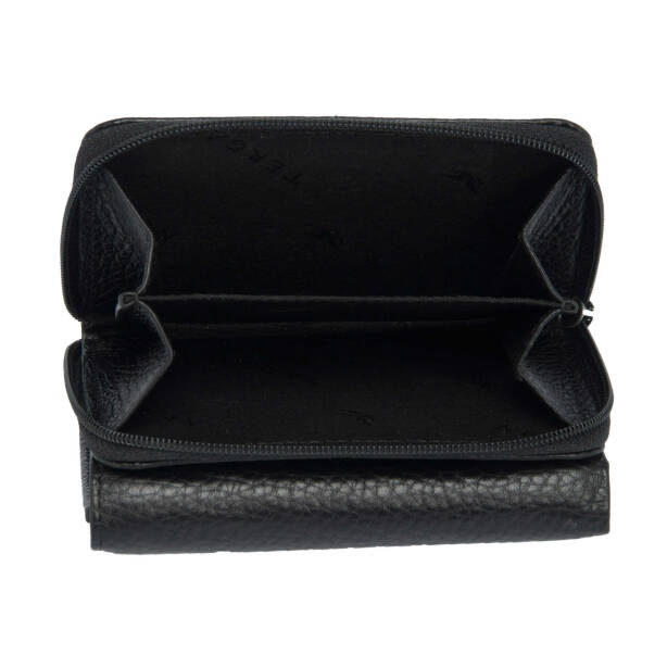 Siyah Hakiki Deri Kadın Cüzdan - S1CB00005798-A41 - 4