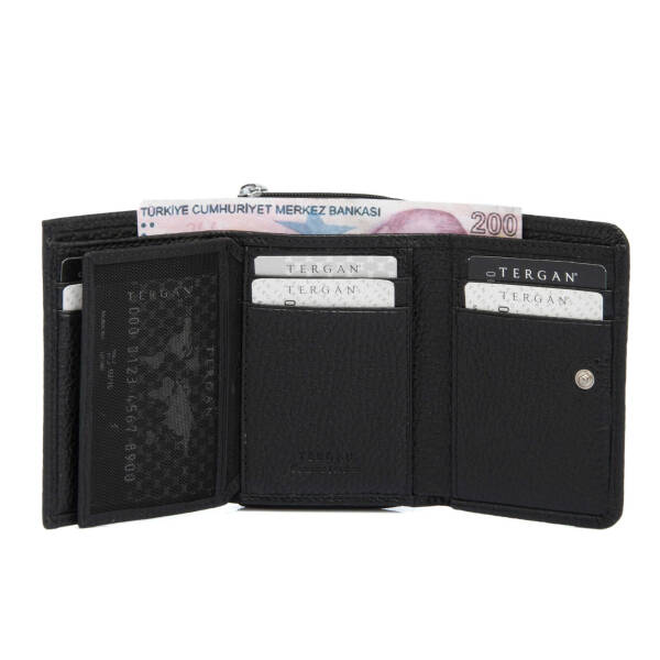 Siyah Hakiki Deri Kadın Cüzdan - S1CB00005798-A41 - 2