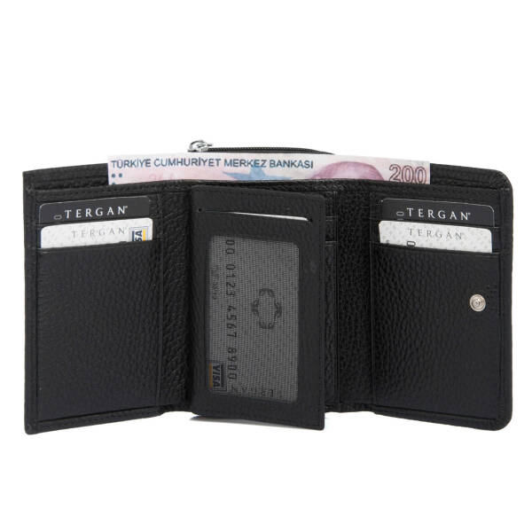 Siyah Hakiki Deri Kadın Cüzdan - S1CB00005798-A41 - 3