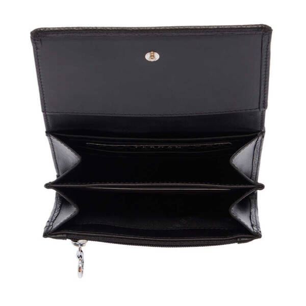 Siyah Deri Kadın Cüzdan - S1CB00005815-D3H - 3