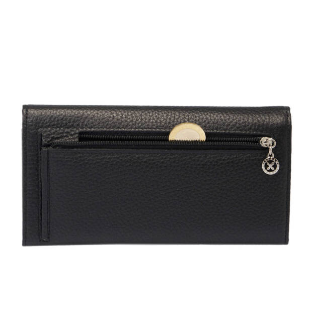 Siyah Deri Kadın Cüzdan - S1CB00005818-A41 - Tergan