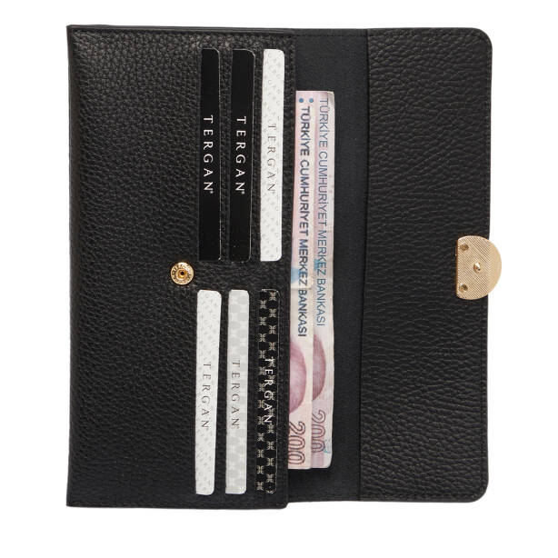 Siyah Deri Kadın Cüzdan - S1CB00005820-A41 - 3