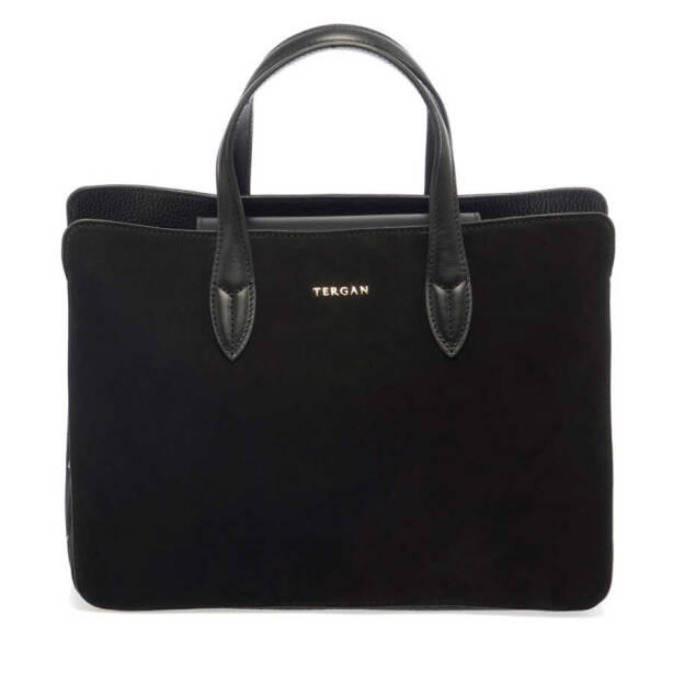 Siyah Deri Kadın El Çantası - S23K1BC80246-B50 - 1