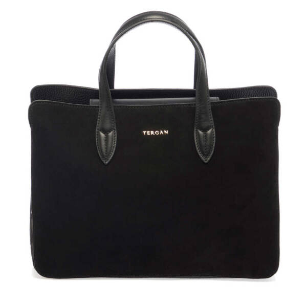 Siyah Deri Kadın El Çantası - S23K1BC80246-B50 - 1