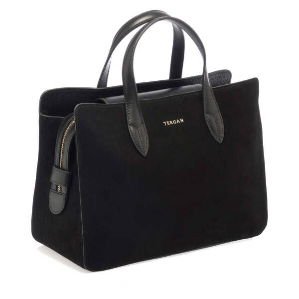 Siyah Deri Kadın El Çantası - S23K1BC80246-B50 - 2