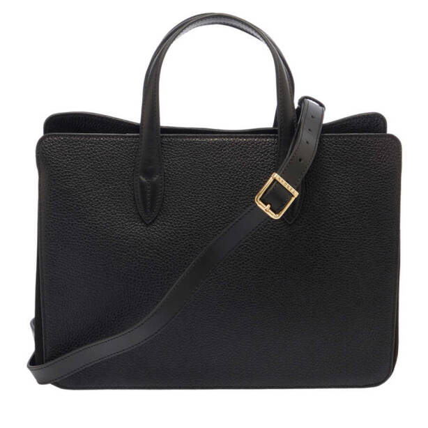 Siyah Deri Kadın El Çantası - S23K1BC80246-B50 - 3