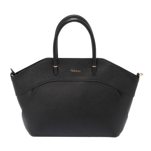 Siyah Deri Kadın El Çantası - S24K1BC80225-D3H - 1