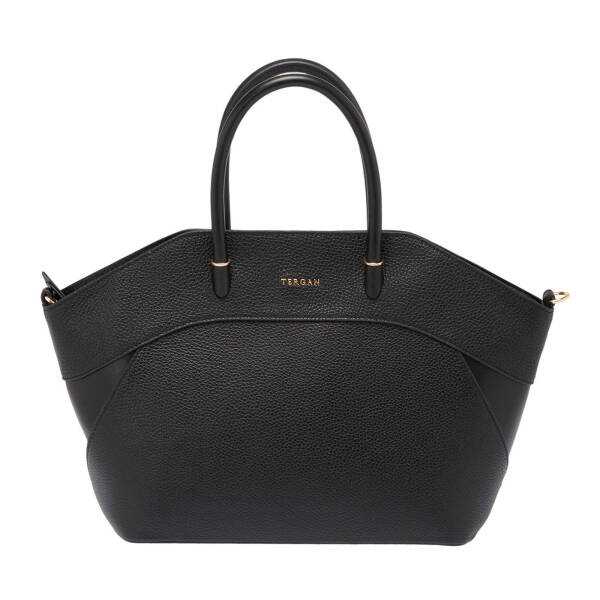 Siyah Deri Kadın El Çantası - S24K1BC80225-D3H - 1