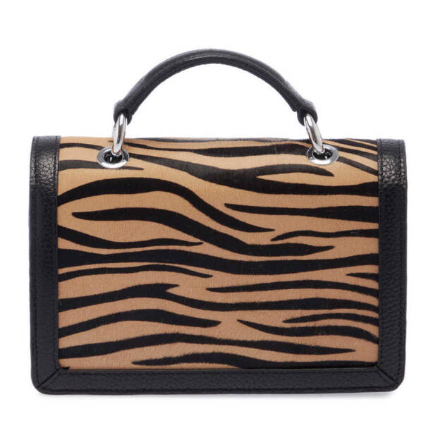 Siyah Deri Kadın El Çantası - S24Y1BC80265-U9N - Tergan