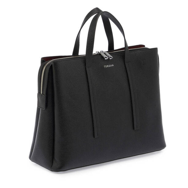 Siyah Deri Kadın El Çantası - S25Y1BC80291-A41 - 2