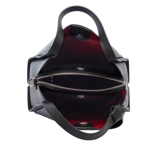 Siyah Deri Kadın El Çantası - S25Y1BC80351-A41 - 4