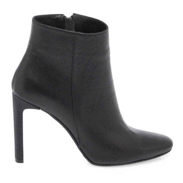 Siyah Hakiki Deri Kadın Klasik Bot - K23K1BT66935-A23 - 3