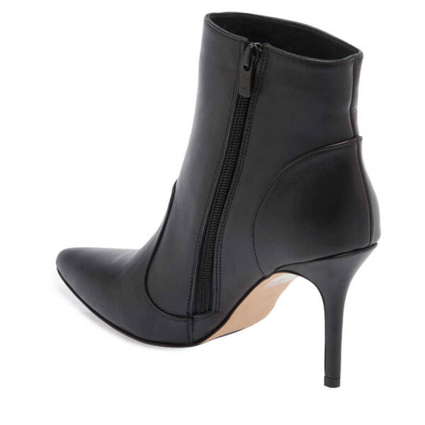 Siyah Hakiki Deri Kadın Klasik Bot - K23K1BT67058-C59 - 2