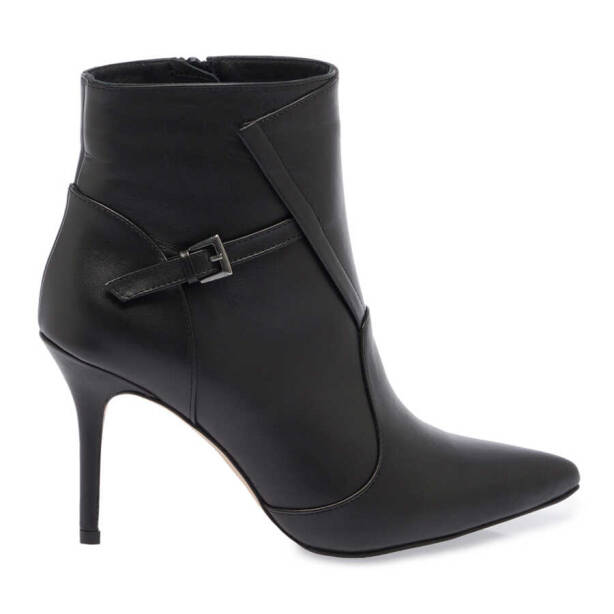 Siyah Hakiki Deri Kadın Klasik Bot - K23K1BT67058-C59 - 3