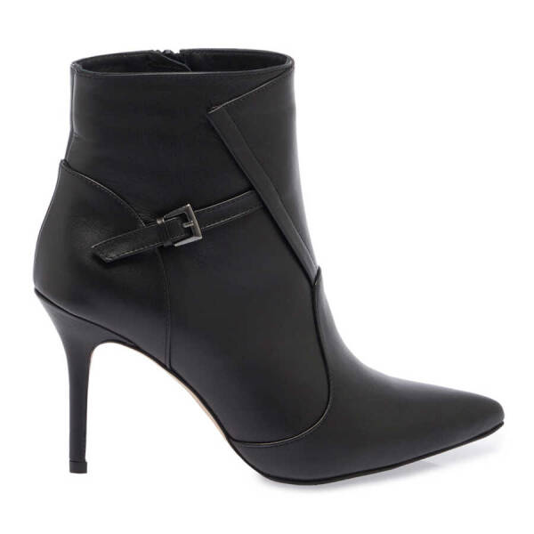 Siyah Hakiki Deri Kadın Klasik Bot - K23K1BT67058-C59 - 3