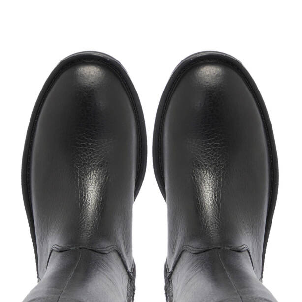 Siyah Deri Kadın Klasik Çizme - K24K1CM67682-A41 - Tergan