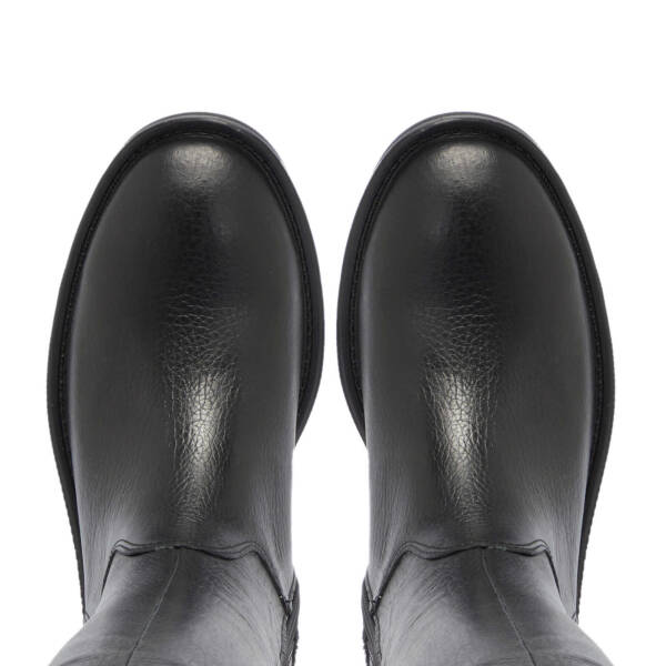 Siyah Deri Kadın Klasik Çizme - K24K1CM67682-A41 - 5