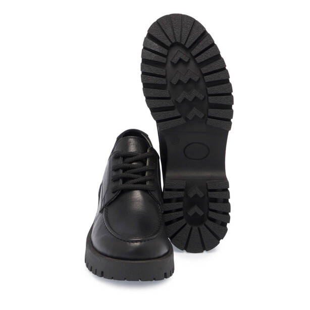 Siyah Hakiki Deri Kadın Makosen - K25I1AY67818-A23 - 4