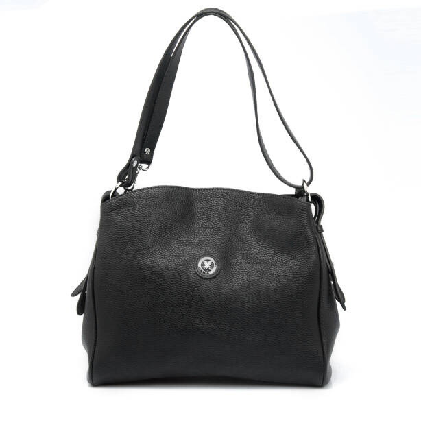 Siyah Deri Kadın Omuz Çantası - S25K1BC79450-A41 