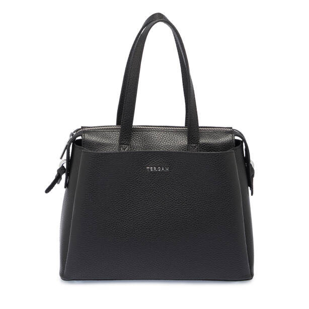 Siyah Deri Kadın Omuz Çantası - S25K1BC80355-A41 - 1