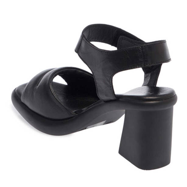 Siyah Deri Kadın Sandalet - K24Y1AY67142-A23 - 2
