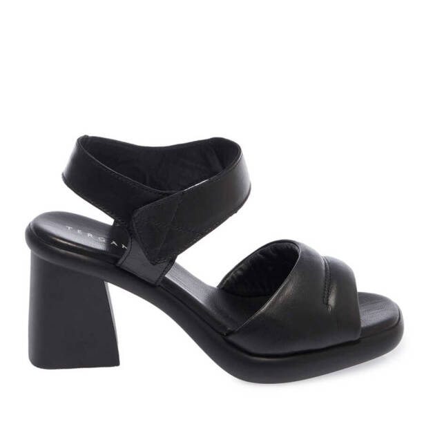 Siyah Deri Kadın Sandalet - K24Y1AY67142-A23 - 3