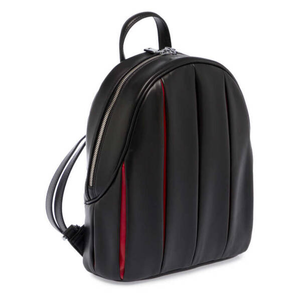 Siyah Deri Kadın Sırt Çantası - S1SR00080310-V5A - 2