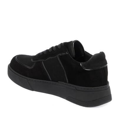  Siyah Deri Kadın Sneaker - K23S1AY66903-A01 - 2