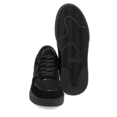  Siyah Deri Kadın Sneaker - K23S1AY66903-A01 - 4